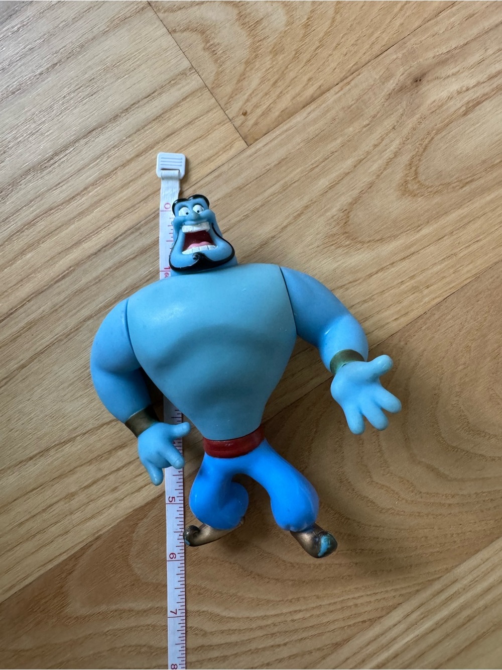 Vintage 1992 Disney Aladdin Figure Lot Genie Aladdin Rajah Abu Mattel - Picture 2 of 15